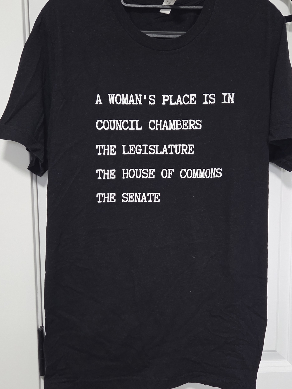 Political Tshirt - Never worn, just made.